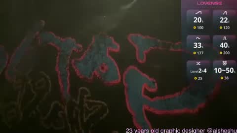 Snapshot of 1000and1nights_ chatting on 06.14.26 Aishe online show from 06.14.26