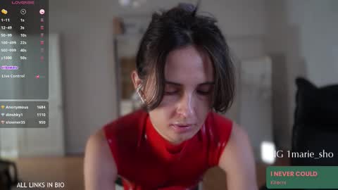 Snapshot of 1mari_01 chatting on 11.30.25 Marie online show from 11.30.25