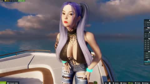 Naugthy Sara online show from 10.23.25