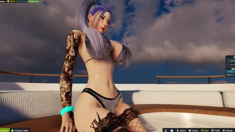 Naugthy Sara online show from 10.28.25