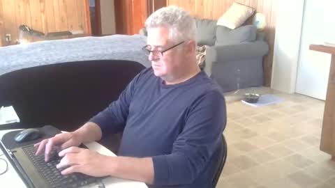 Snapshot of 55mnc chatting on 11.28.25 Joe online show from 11.28.25