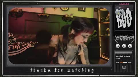 Snapshot of 666deathgasm chatting on 04.20.26 Juune online show from 04.20.26