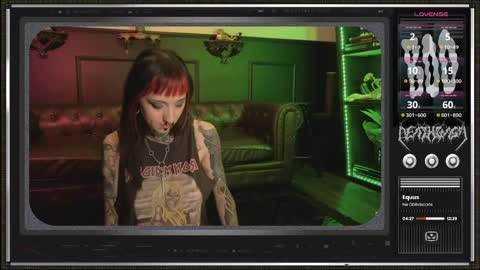 Snapshot of 666deathgasm chatting on 05.29.26 Juune online show from 05.29.26