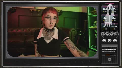Snapshot of 666deathgasm chatting on 05.31.26 Juune online show from 05.31.26