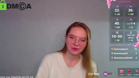 Welcome guys  Pleasure to see you all here  My name is Lysafeta and MichaelaTip menu is active Private is open  online show from 12.02.24