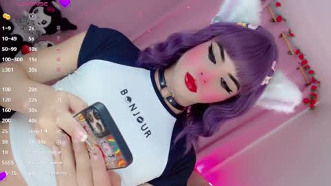 Snapshot of _natsuki chatting on 03.08.25 _natsuki online show from 03.08.25