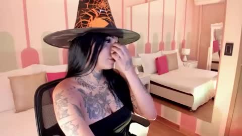 Snapshot of _sharloth chatting on 10.31.25 Sharlot online show from 10.31.25