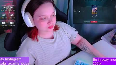 Snapshot of _sofia_adam_ chatting on 04.21.26 pups online show from 04.21.26
