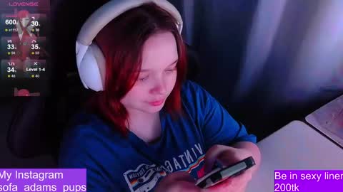 Snapshot of _sofia_adam_ chatting on 04.28.26 pups online show from 04.28.26