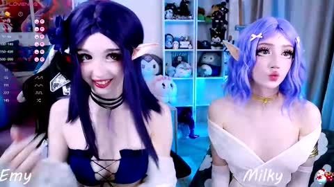 Snapshot of _sparkland_ chatting on 09.27.25 Emy and MilkyCute today    MY TG CHANNEL online show from 09.27.25