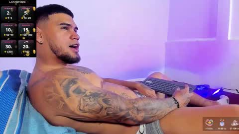 ig aaron hunter123 online show from 10.29.25