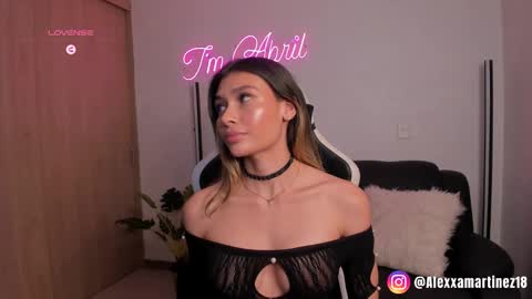 Snapshot of abril_w18 chatting on 02.04.25 My name is Alexa. Please say hello I like to chat with you. If you have requests please use tip online show from 02.04.25