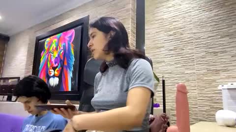 Snapshot of adam_and_abby_ chatting on 02.06.25 adam and abby online show from 02.06.25