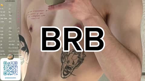 Snapshot of adampolerno chatting on 12.22.24 Hi Im Adam Glad to see u here 3 And its my first day online show from 12.22.24