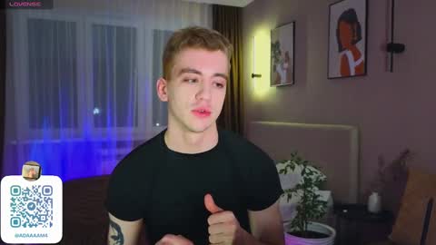 Snapshot of adampolerno chatting on 01.17.25 Hi Im Adam Glad to see u here 3 And its my first day online show from 01.17.25