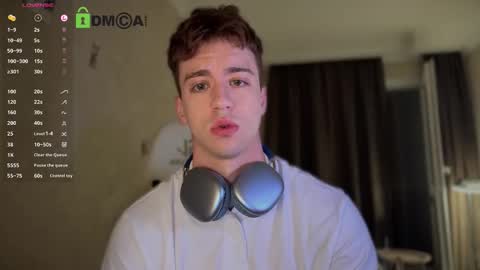 Snapshot of adampolerno chatting on 10.11.25 Hi Im Adam Glad to see u here 3 And its my first day online show from 10.11.25