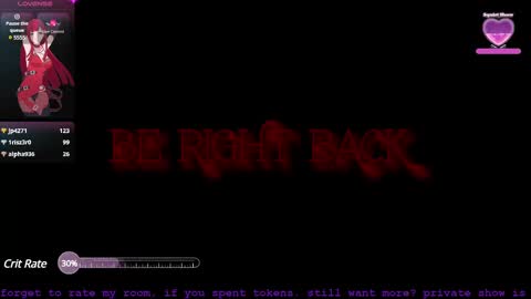 Snapshot of aesthetic_being chatting on 01.19.25 Tiana online show from 01.19.25