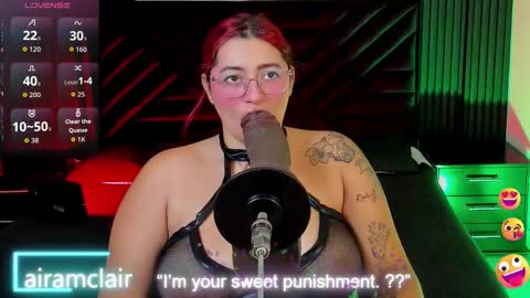 Airam Clair online show from 11.17.25