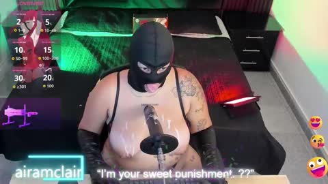 Airam Clair online show from 11.19.25