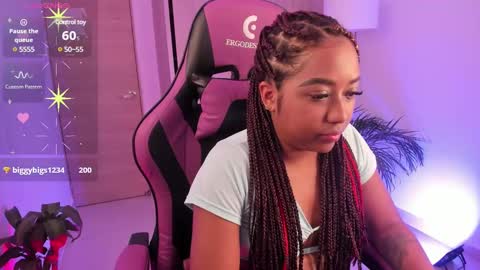 Snapshot of aisharose_ chatting on 01.31.25 Aisha online show from 01.31.25