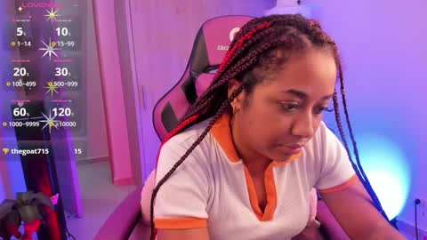 Snapshot of aisharose_ chatting on 02.14.25 Aisha online show from 02.14.25