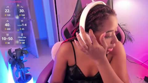 Snapshot of aisharose_ chatting on 02.21.25 Aisha online show from 02.21.25