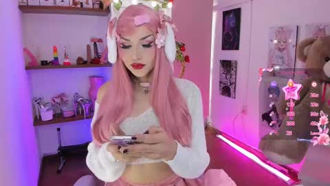Snapshot of alessandra_thedoll chatting on 02.23.25 Alessa online show from 02.23.25