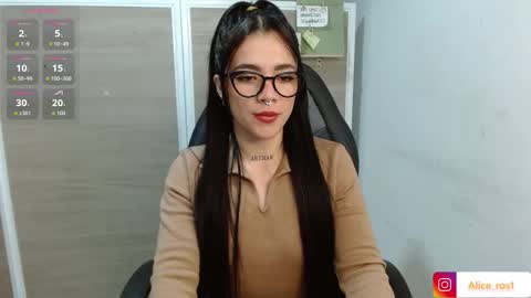 Snapshot of alice_rose5 chatting on 09.20.25 Alice online show from 09.20.25