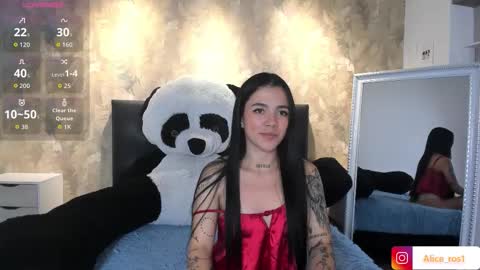 Snapshot of alice_rose5 chatting on 10.04.25 Alice online show from 10.04.25