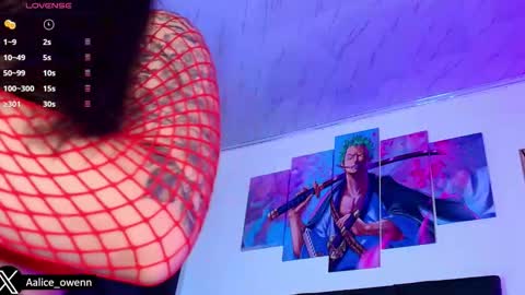 Snapshot of aliceusen chatting on 10.24.25 Alice online show from 10.24.25