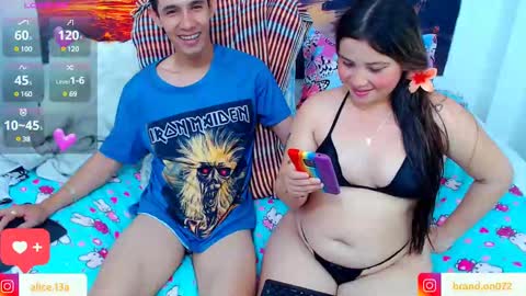 Snapshot of alicia_and_brandon chatting on 02.13.25 CATALINA Y ANDRES online show from 02.13.25