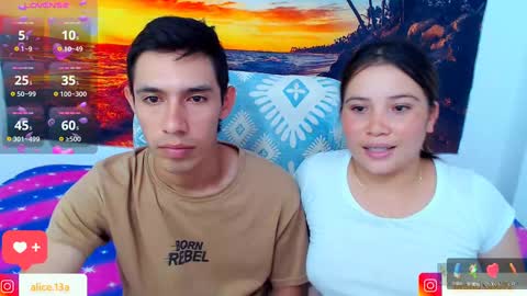 Snapshot of alicia_and_brandon chatting on 02.19.25 CATALINA Y ANDRES online show from 02.19.25