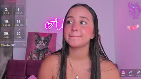 Snapshot of alissonsweet18_ chatting on 10.21.25 Alisson online show from 10.21.25