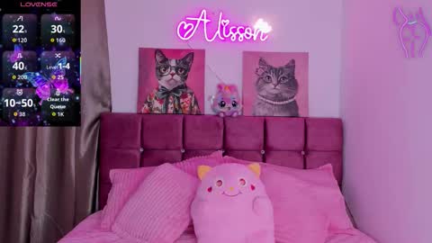 Snapshot of alissonsweet18_ chatting on 11.27.25 Alisson online show from 11.27.25