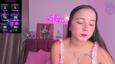 Snapshot of alissonsweet18_ chatting on 12.03.25 Alisson online show from 12.03.25