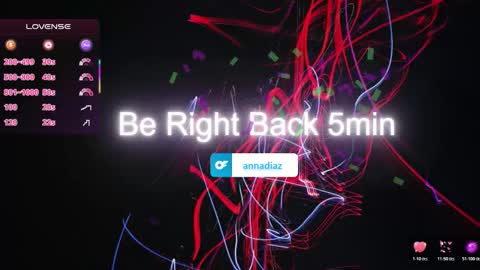 Snapshot of allysonsweett chatting on 10.31.25 ANNA online show from 10.31.25