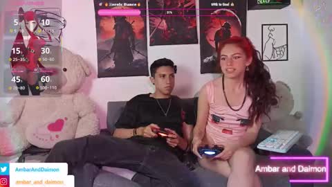 AMBAR AND DAIMON online show from 10.28.25