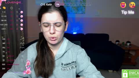 Snapshot of aminabeatris chatting on 01.24.25 Amina online show from 01.24.25