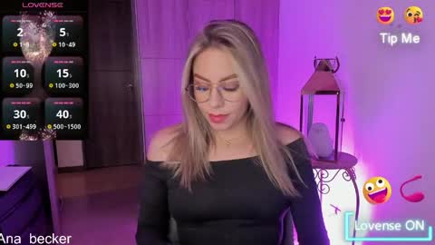 Snapshot of ana_becker1 chatting on 04.10.26 Ana online show from 04.10.26