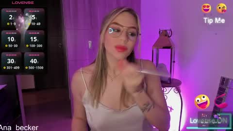 Snapshot of ana_becker1 chatting on 04.12.26 Ana online show from 04.12.26