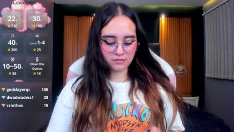 Snapshot of ana_taylor2 chatting on 02.26.25 Ana online show from 02.26.25