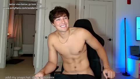 Snapshot of andersonstorm chatting on 09.18.25 Anderson Storm online show from 09.18.25