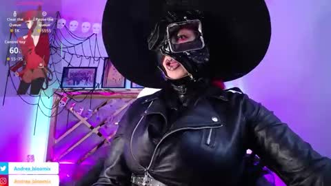 Snapshot of andrea_bloomix chatting on 10.31.25 Andrea Bloomix online show from 10.31.25