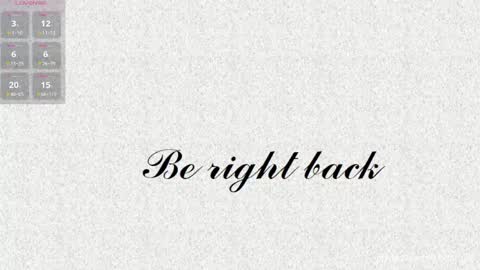 Andrea  online show from 12.10.24