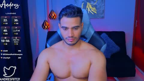 Snapshot of andresfiit chatting on 12.08.24 Andres online show from 12.08.24