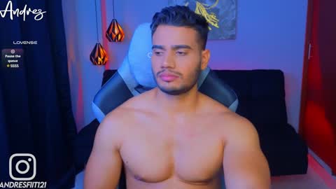 Snapshot of andresfiit chatting on 12.10.24 Andres online show from 12.10.24