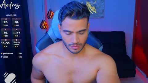 Snapshot of andresfiit chatting on 12.10.24 Andres online show from 12.10.24