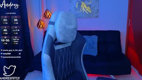 Snapshot of andresfiit chatting on 12.11.24 Andres online show from 12.11.24