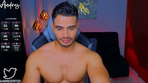 Snapshot of andresfiit chatting on 12.15.24 Andres online show from 12.15.24