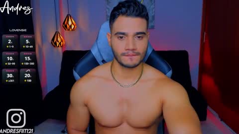 Snapshot of andresfiit chatting on 12.25.24 Andres online show from 12.25.24